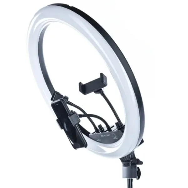 Штатив с круглой лампой Selfie Ring Light MJ18 18" Black photo 7