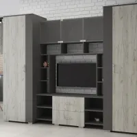 Гостиная ML-Mobila ML-9 Линейная/ Anthracite