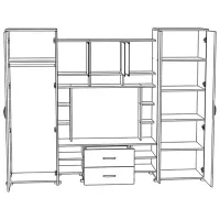 Living ML-Mobila ML-9 Liniară/ Anthracite photo 3