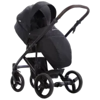 Детская коляска Bebetto Magnum Light SE 187916/ Black photo 5