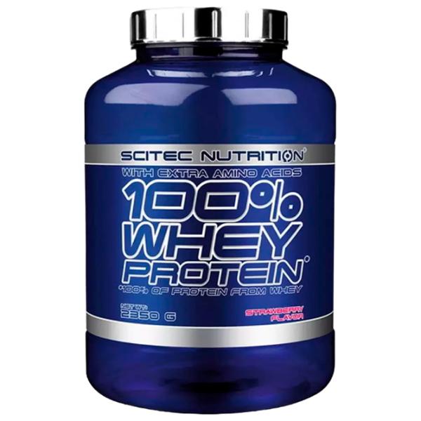 Proteină Scitec Nutrition 100% WHEY PROTEIN 2350 g (728633105908) praf/ Сăpșuni photo 1 Proteină Scitec Nutrition 100% WHEY PROTEIN 2350 g (728633105908) praf/ Сăpșuni photo 1