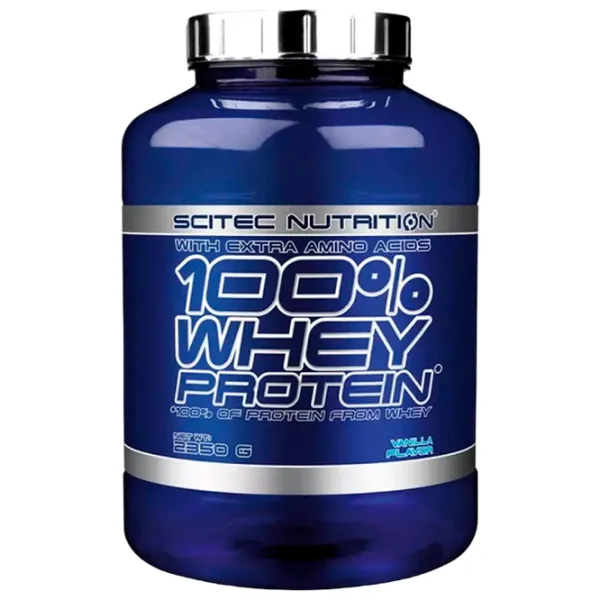 Протеин Scitec Nutrition 100% WHEY PROTEIN 2350 г (728633105823) порошок/ Ваниль photo 1 Протеин Scitec Nutrition 100% WHEY PROTEIN 2350 г (728633105823) порошок/ Ваниль photo 1