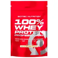 Протеин Scitec Nutrition 100% Whey Protein Professional 500 г (5999100021976) порошок/ Ягоды, ваниль