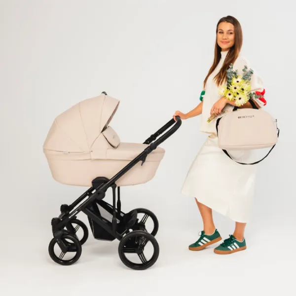 Детская коляска Bebetto Magnum Light Pro 187978/ Бежевый photo 6