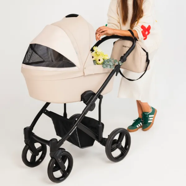 Детская коляска Bebetto Magnum Light Pro 187978/ Бежевый photo 7