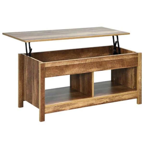 Măsuță de cafea Costway HW67317NY 5698216 Natural Oak photo 1