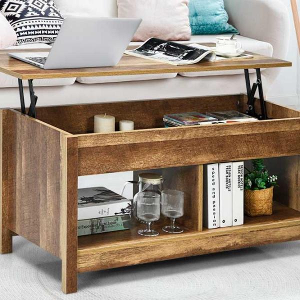 Măsuță de cafea Costway HW67317NY 5698216 Natural Oak photo 3
