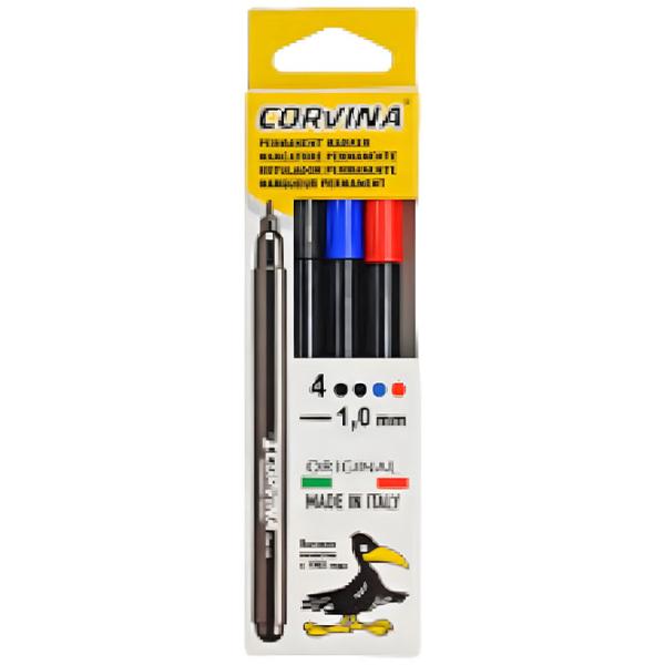 Mаркеры Corvina Permanent marker Количество в наборе - 4 шт. photo 1 Mаркеры Corvina Permanent marker Количество в наборе - 4 шт. photo 1