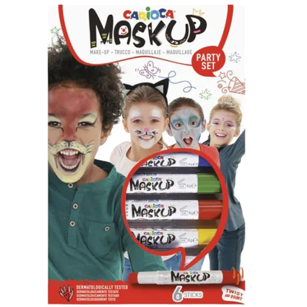 Mаркеры Carioca Mask Up Количество в наборе - 6 шт. photo 1 Mаркеры Carioca Mask Up Количество в наборе - 6 шт. photo 1