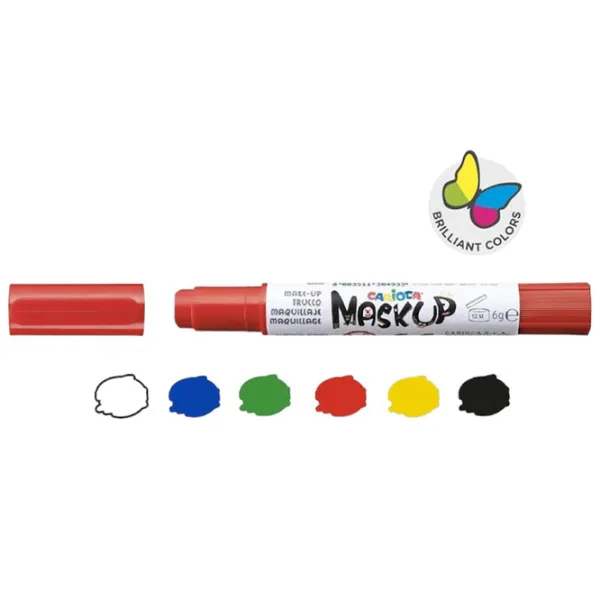 Mаркеры Carioca Mask Up Количество в наборе - 6 шт. photo 3 Mаркеры Carioca Mask Up Количество в наборе - 6 шт. photo 3