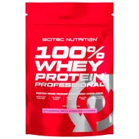Протеин Scitec Nutrition 100% Whey Protein Professional 500 г (5999100021860) порошок/ Клубника, белый шоколад