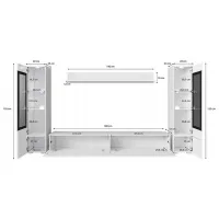 Гостиная Bratex Vera II Модульная/ Дуб Вотана photo 3