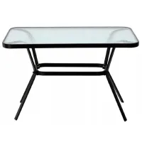 Садовый стол GardenLine NEO9949 Прямоугольный/ Black
