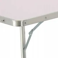 Masă de grădină GardenLine OXE8242 Dreptunghiular/ Silver White photo 3