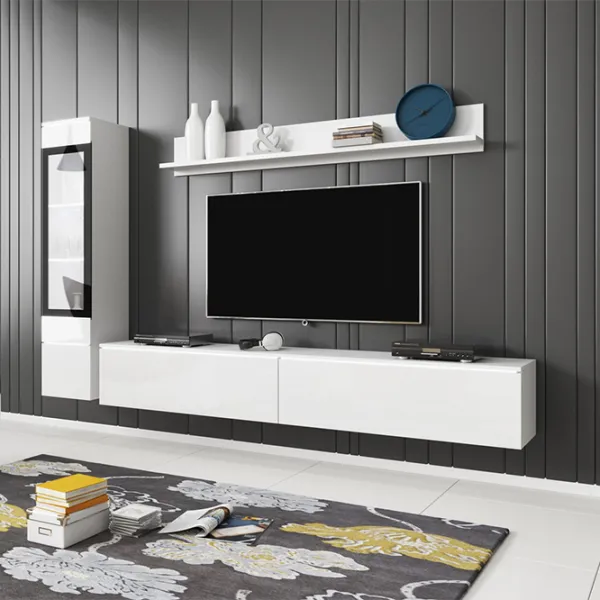 Гостиная Bratex Vera I Модульная/ White photo 2
