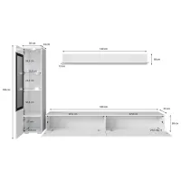 Living Bratex Vera I Modulară/ White photo 6