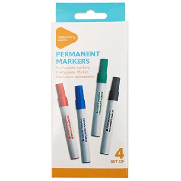Mаркеры Carioca Permanent marker Количество в наборе - 4 шт. photo 1