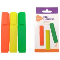 Carioci Free&Easy textmarker Cantitatea în set - 3 buc photo 2