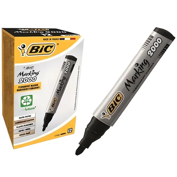 Carioci BIC Permanent marker Cantitatea în set - 1 buc. photo 1 Carioci BIC Permanent marker Cantitatea în set - 1 buc. photo 1