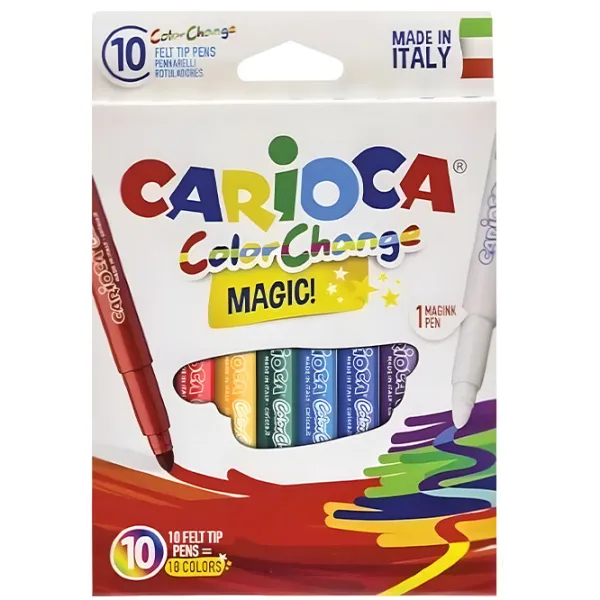 Mаркеры Carioca Color Change Количество в наборе - 10 шт. photo 1