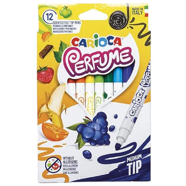 Carioci Carioca Perfume Cantitatea în set - 12 buc photo 1 Carioci Carioca Perfume Cantitatea în set - 12 buc photo 1