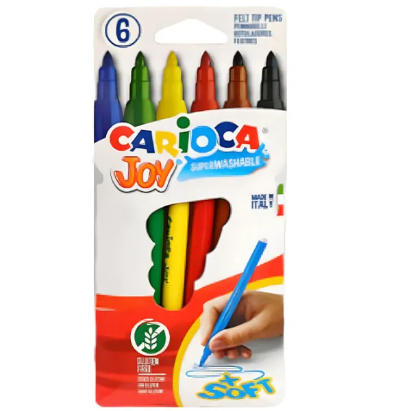 Carioci Carioca Joy Cantitatea în set - 6 buc. photo 1 Carioci Carioca Joy Cantitatea în set - 6 buc. photo 1