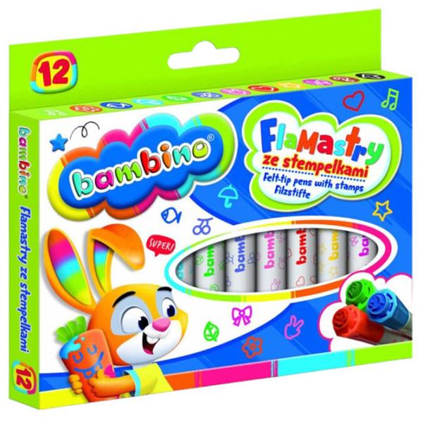Carioci Bambino Stamp marker Cantitatea în set - 12 buc photo 1