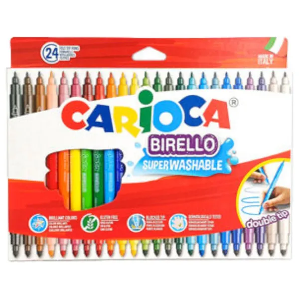 Carioci Carioca Birello Cantitatea în set - 24 buc. photo 1 Carioci Carioca Birello Cantitatea în set - 24 buc. photo 1