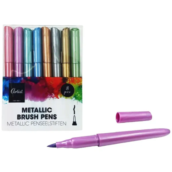 Carioci Promstore Artist Metallic Cantitatea în set - 8 buc. photo 1 Carioci Promstore Artist Metallic Cantitatea în set - 8 buc. photo 1