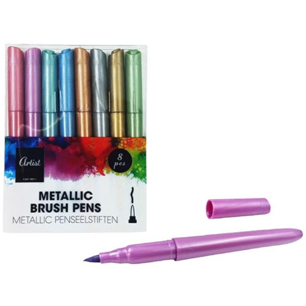 Carioci Promstore Artist Metallic Cantitatea în set - 8 buc. photo 1 Carioci Promstore Artist Metallic Cantitatea în set - 8 buc. photo 1