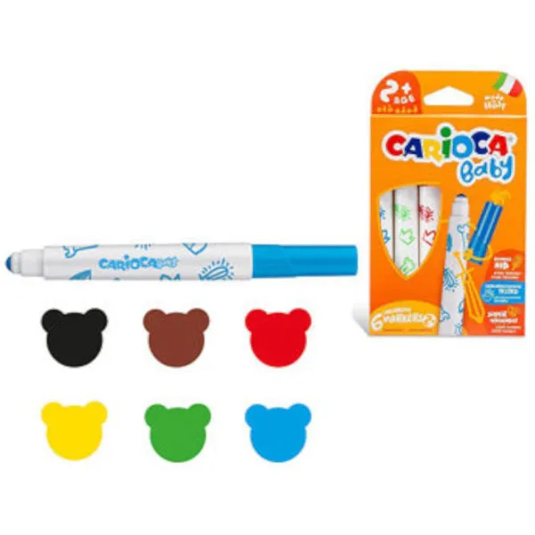 Carioci Carioca Baby Cantitatea în set - 6 buc. photo 1 Carioci Carioca Baby Cantitatea în set - 6 buc. photo 1