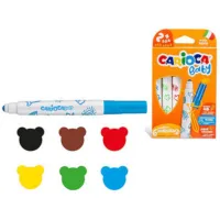 Mаркеры Carioca Baby Количество в наборе - 6 шт.