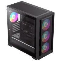 Carcasă Gamemax Defender MB Mid Tower / Black photo 2