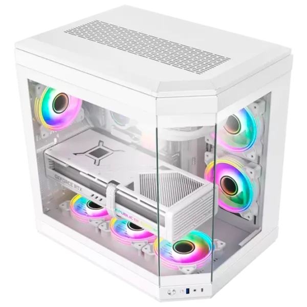 Корпус Gamemax HYPE Mid Tower / Белый photo 2