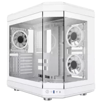 Carcasă Gamemax HYPE Mid Tower / White photo 3
