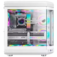 Carcasă Gamemax HYPE Mid Tower / White photo 5