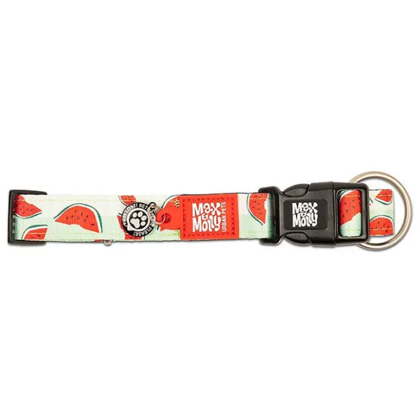 Zgardă Max & Molly Smart ID Watermelon pentru câine/ L photo 2
