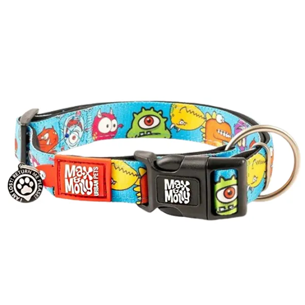 Zgardă Max & Molly Smart ID Little Monsters pentru câine/ XS photo 1