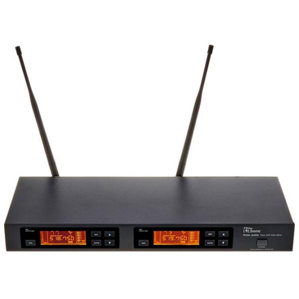 Microfon t.bone Twin HT 520 MHz Black photo 3