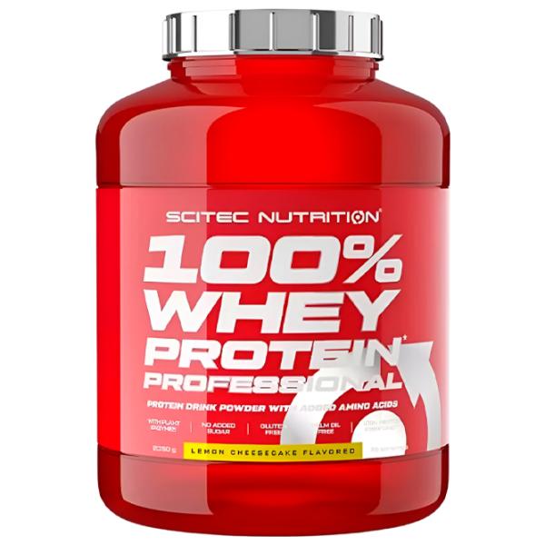 Протеин Scitec Nutrition 100% Whey Protein Professional 2350 г (5999100021600) порошок/ Лимонный чизкейк photo 1