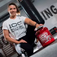 Протеин Scitec Nutrition 100% Whey Protein Professional 2350 г (5999100021617) порошок/ Ягоды, ваниль photo 4