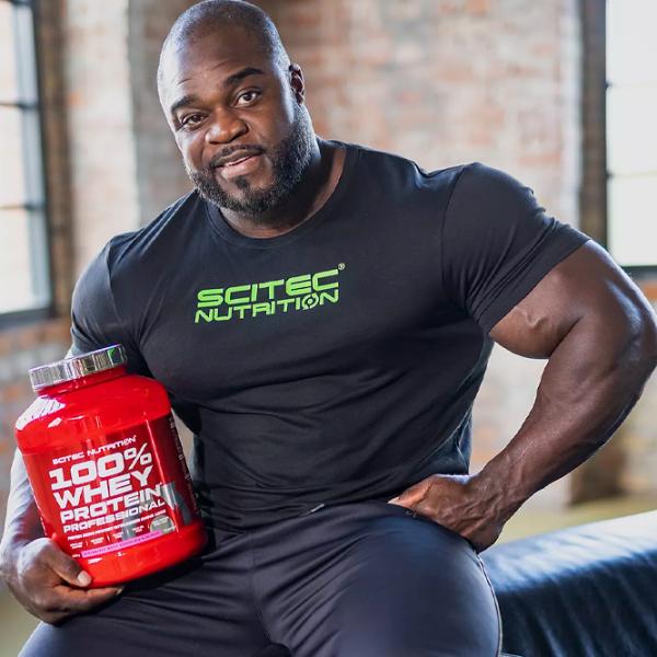 Proteină Scitec Nutrition 100% Whey Protein Professional 2350 g (5999100021518) praf/ Ciocolată photo 3 Proteină Scitec Nutrition 100% Whey Protein Professional 2350 g (5999100021518) praf/ Ciocolată photo 3