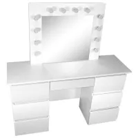 Masă de toaletă Artool Vanessa PAL/ White photo 2