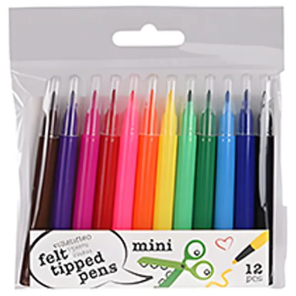 Carioci Carioca Mini Markers Cantitatea în set - 12 buc photo 1