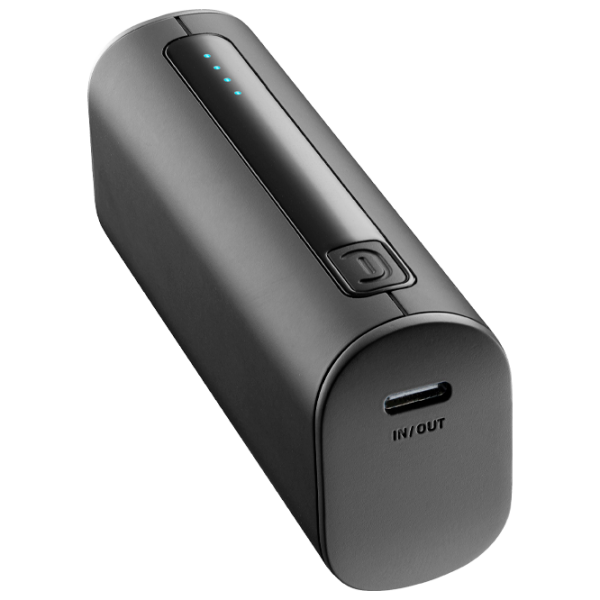 Power Bank Cellularline Thunder 5000 mAh/ Black photo 1