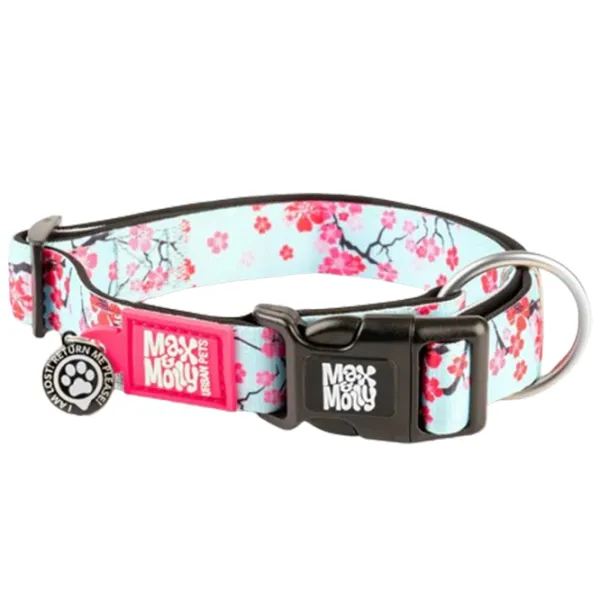 Zgardă Max & Molly Cherry Bloom pentru câine/ L photo 1