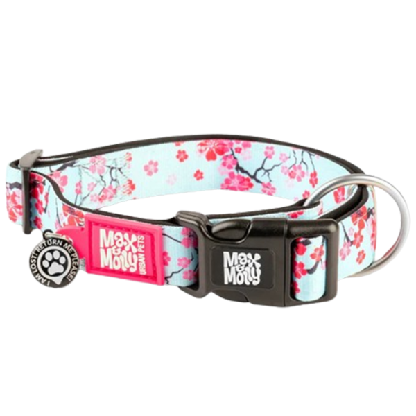 Zgardă Max & Molly Cherry Bloom pentru câine/ L photo 1