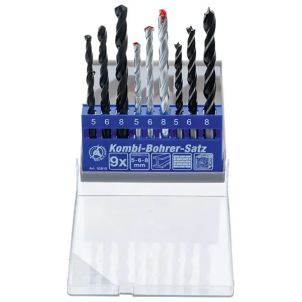 Набор сверл BGS 50819 Cталь photo 1