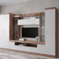 Гостиная ML-Mobila ML-2 Линейная/ Дуб Крафт Золотой