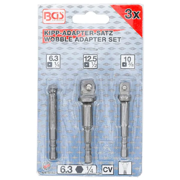 Set de adaptoare BGS 9162 Oțel photo 4